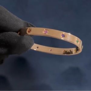 Cartier Rainbow Love Bracelet size 16